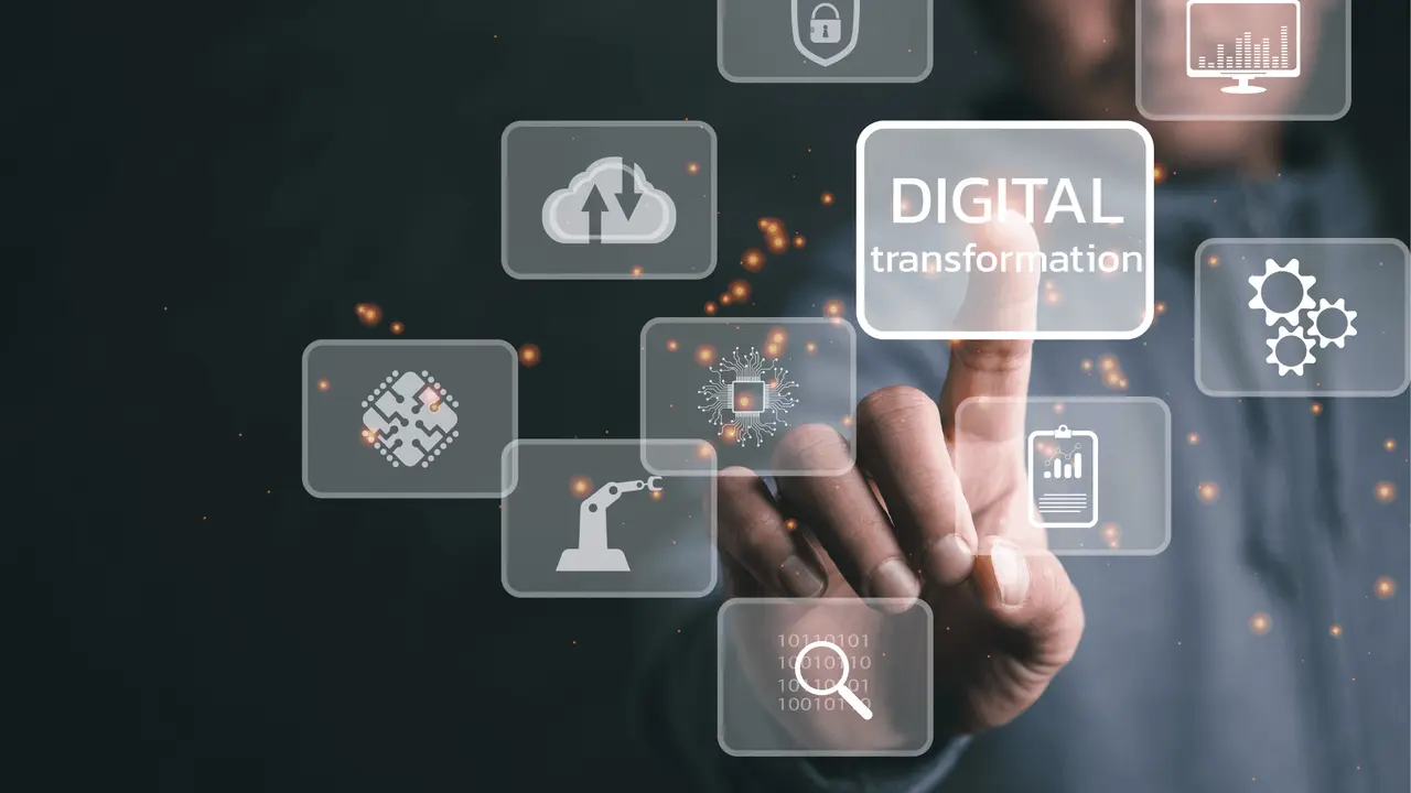Illustration zum Abschnitt "Digitale Transformation im B2B-Vertrieb"